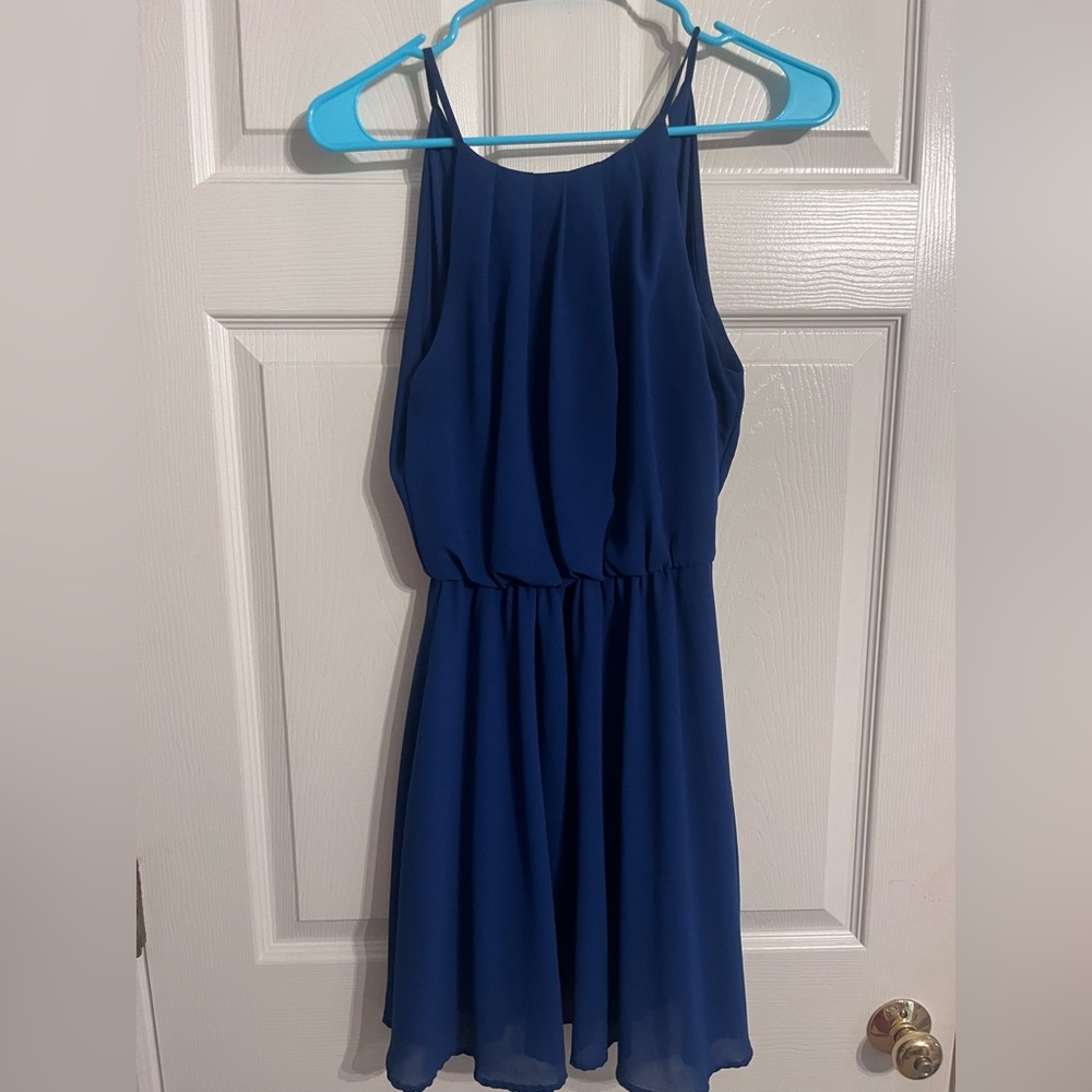 blue dress from Lush